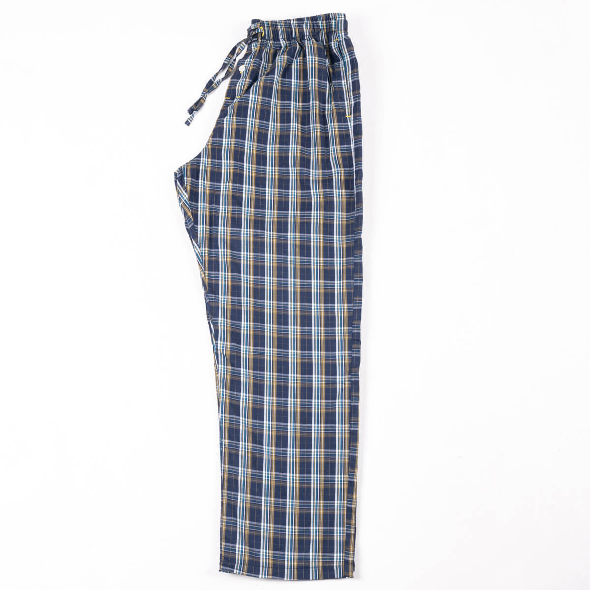 Premium Navy Multi Color Check Pajama