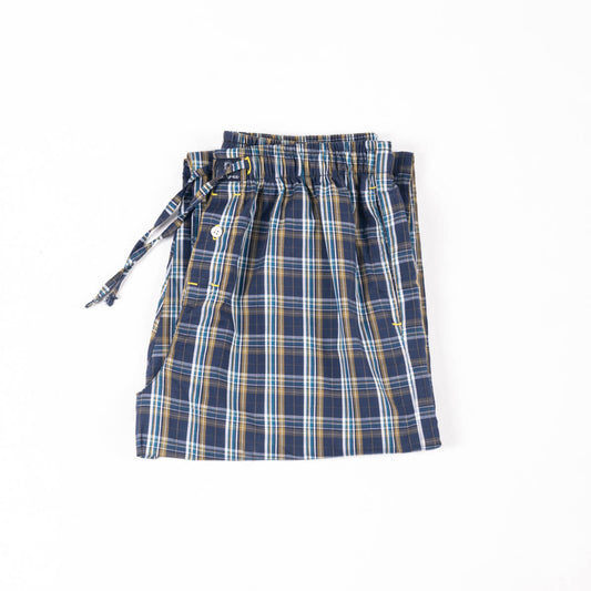 Premium Navy Multi Color Check Pajama
