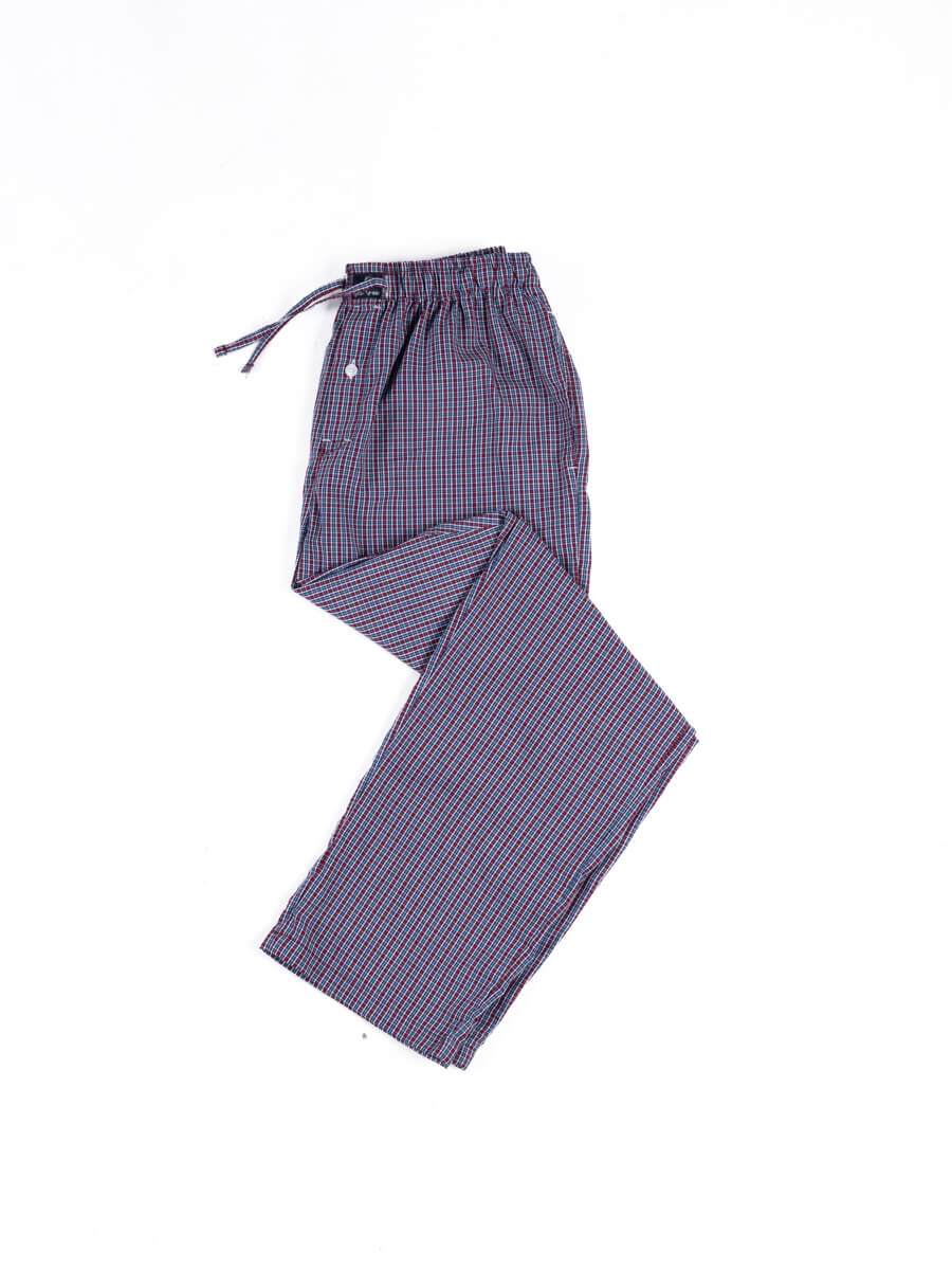 Red Navy Cotton Blend Pajama