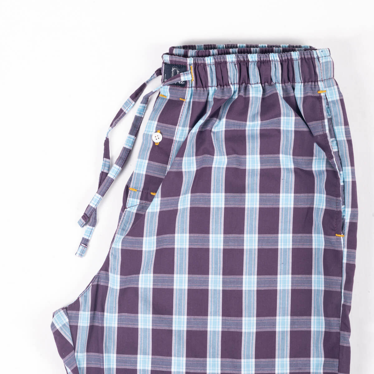 Stone Check Cotton Pajama