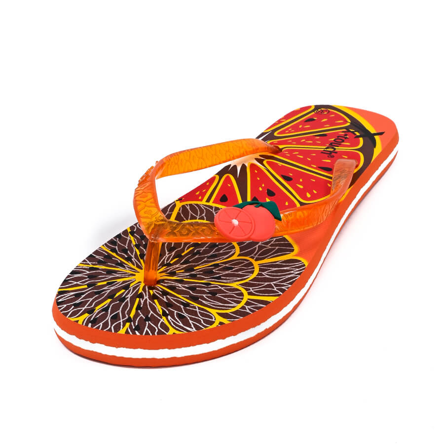 Orange Watermelon Slim Women Flip Flop – Beefreepk