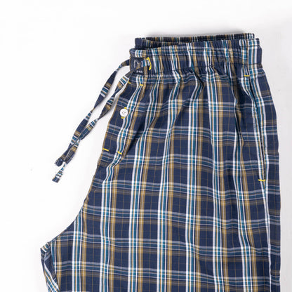 Premium Navy Multi Color Check Pajama