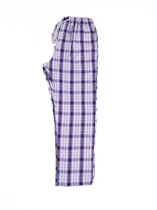Purple Glowing Cotton Blend Pajama