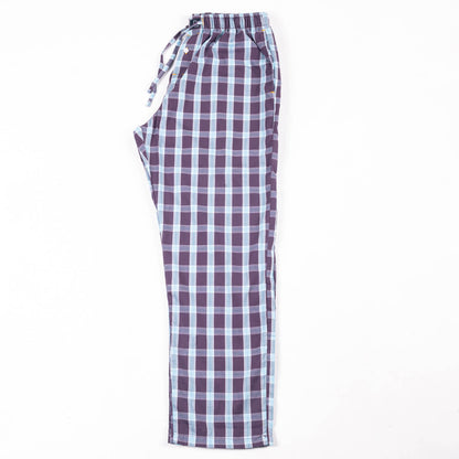 Stone Check Cotton Pajama