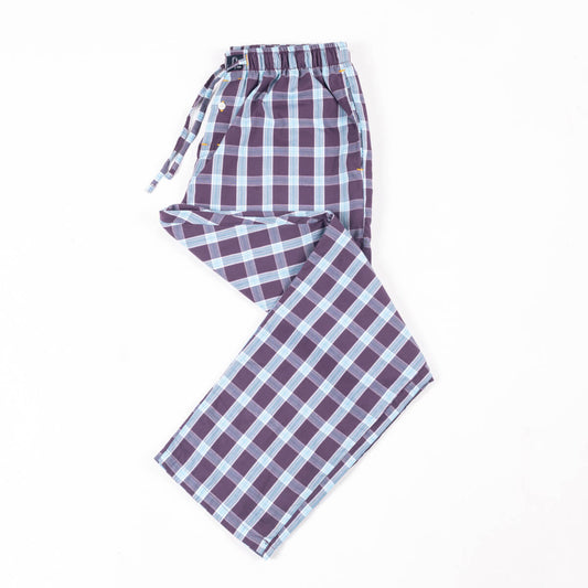 Stone Check Cotton Pajama