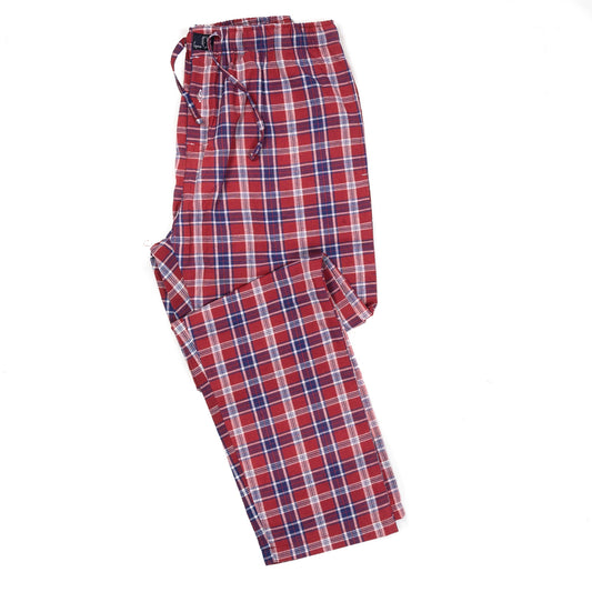 Red & Blue Check Cotton Pajama